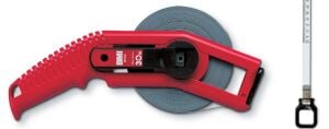 BMI 5013 Model Plastik Saplı Tip Çelik Metre 30 m