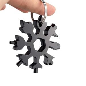 Hegi 18 Fonksiyonlu Kartanesi Altıgen Portatif Çelik Anahtar