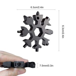 Hegi 18 Fonksiyonlu Kartanesi Altıgen Portatif Çelik Anahtar