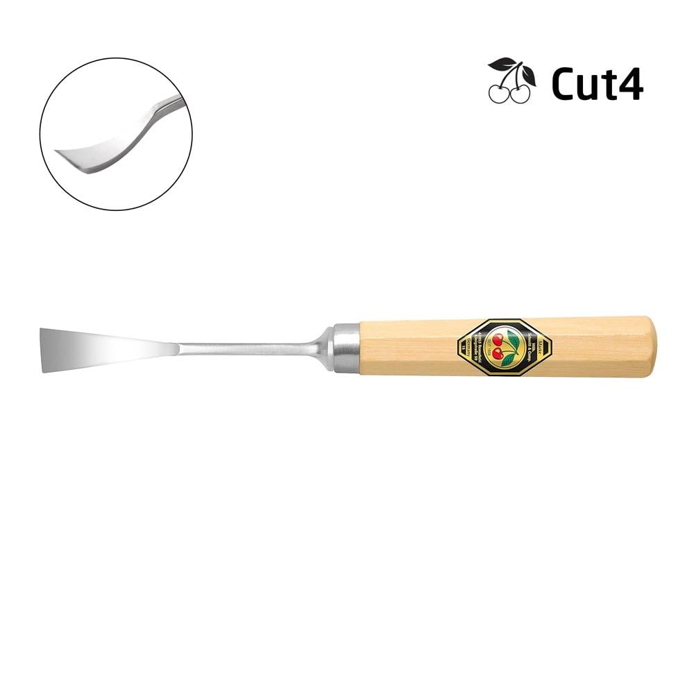 Kirschen 3125003 Bükük Oluklu Kaşık Ağız Oyma Iskarpela Cut4 - 3mm