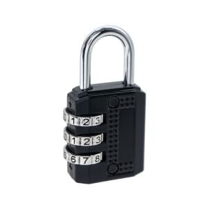 Ymk-1332 Üç Basamaklı Şifreli Asma Kilit Siyah 32 mm
