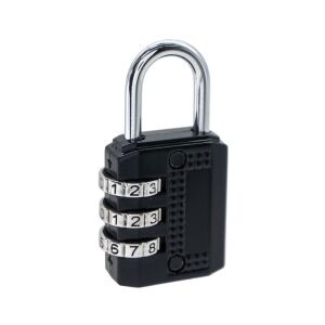 Ymk-1332 Üç Basamaklı Şifreli Asma Kilit Siyah 32 mm
