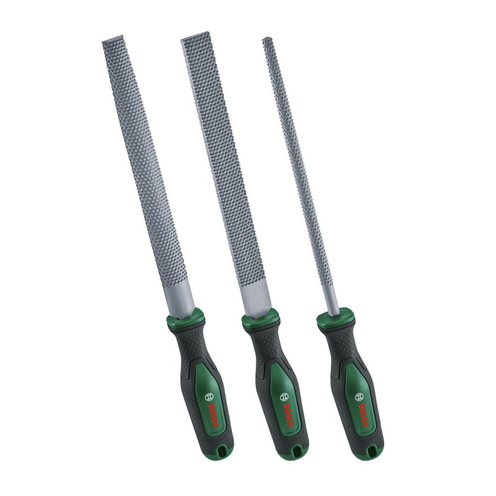 Bosch 1600A02ZB1 Universal Ahşap Törpü Eğe Seti 3 Parça