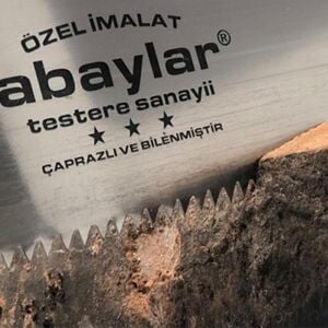 Abay AB10 Beyaz Çelik Pala Testere 50 cm