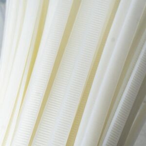 Master 505352 Plastik Kablo Bağı Cırt Kelepçe 2.5X200 mm Beyaz (100 Adet)