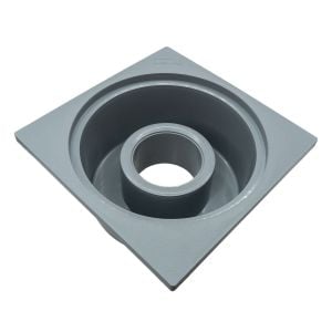 Mesa 25x25 Alttan 100mm Çıkışlı Çamur Kovalı Bodrum Teras Süzgeci