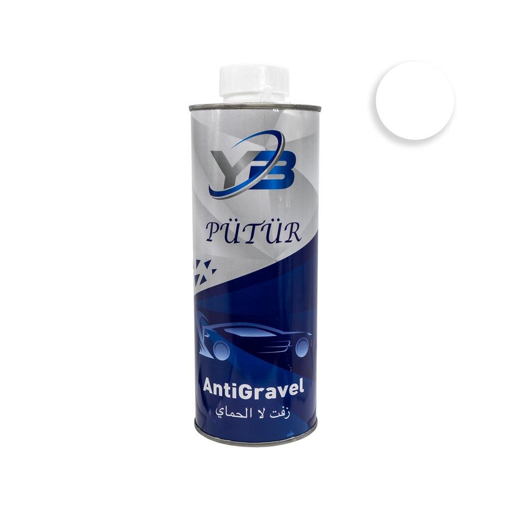 Anti Gravel Darbe Koruyucu Pütür Boya 1 Kg - Beyaz