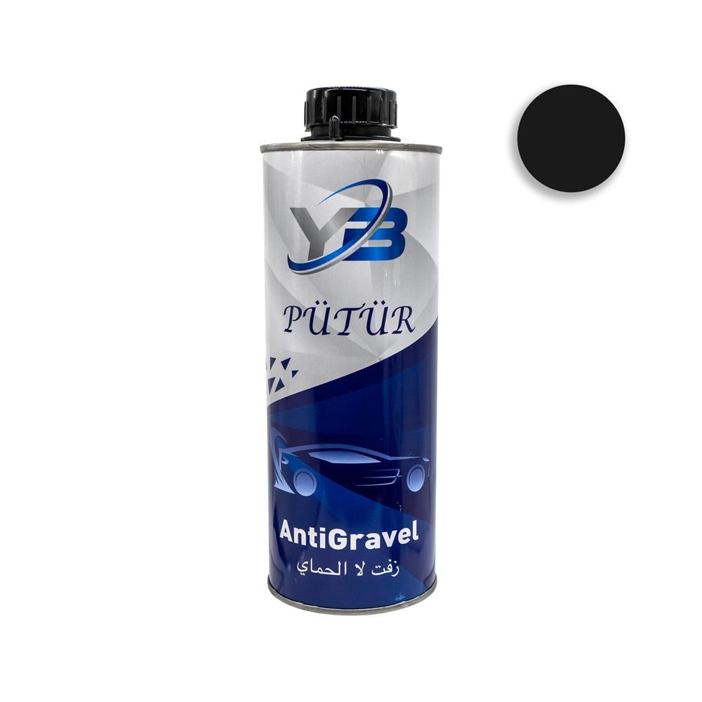 Anti Gravel Darbe Koruyucu Pütür Boya 1 Kg - Siyah