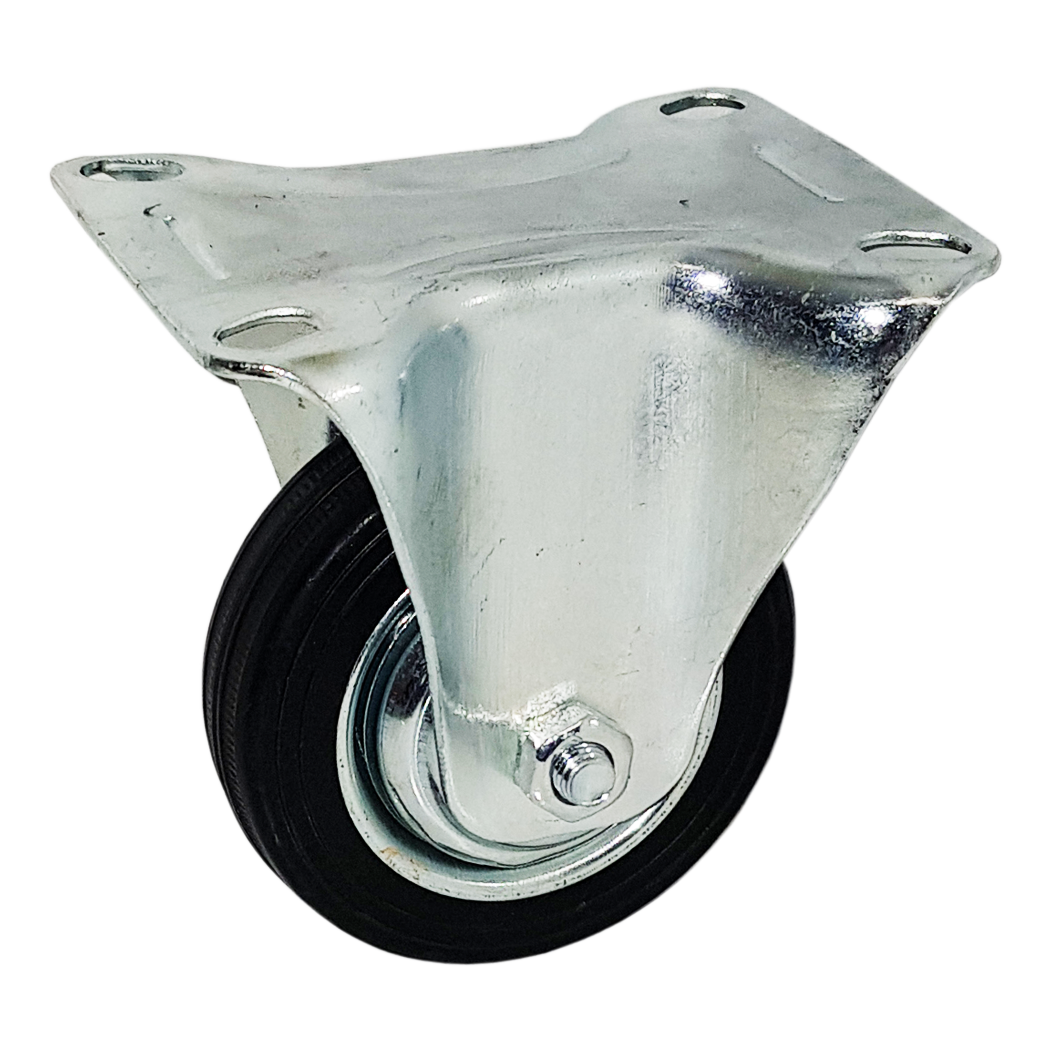 Yük Taşıma Lastik Teker Sabit 80 x 25 mm Servis Tekeri