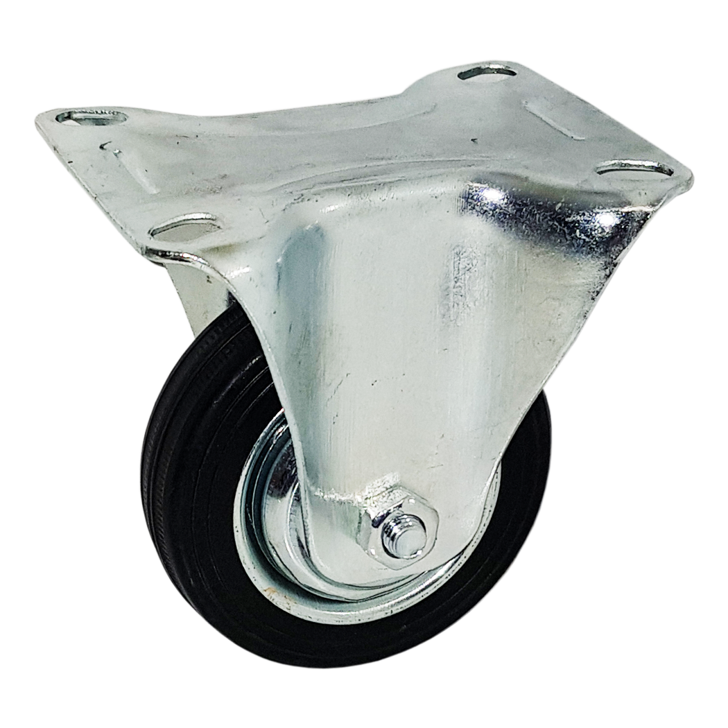 Yük Taşıma Lastik Teker Sabit 125 x 37,5 mm Servis Tekeri