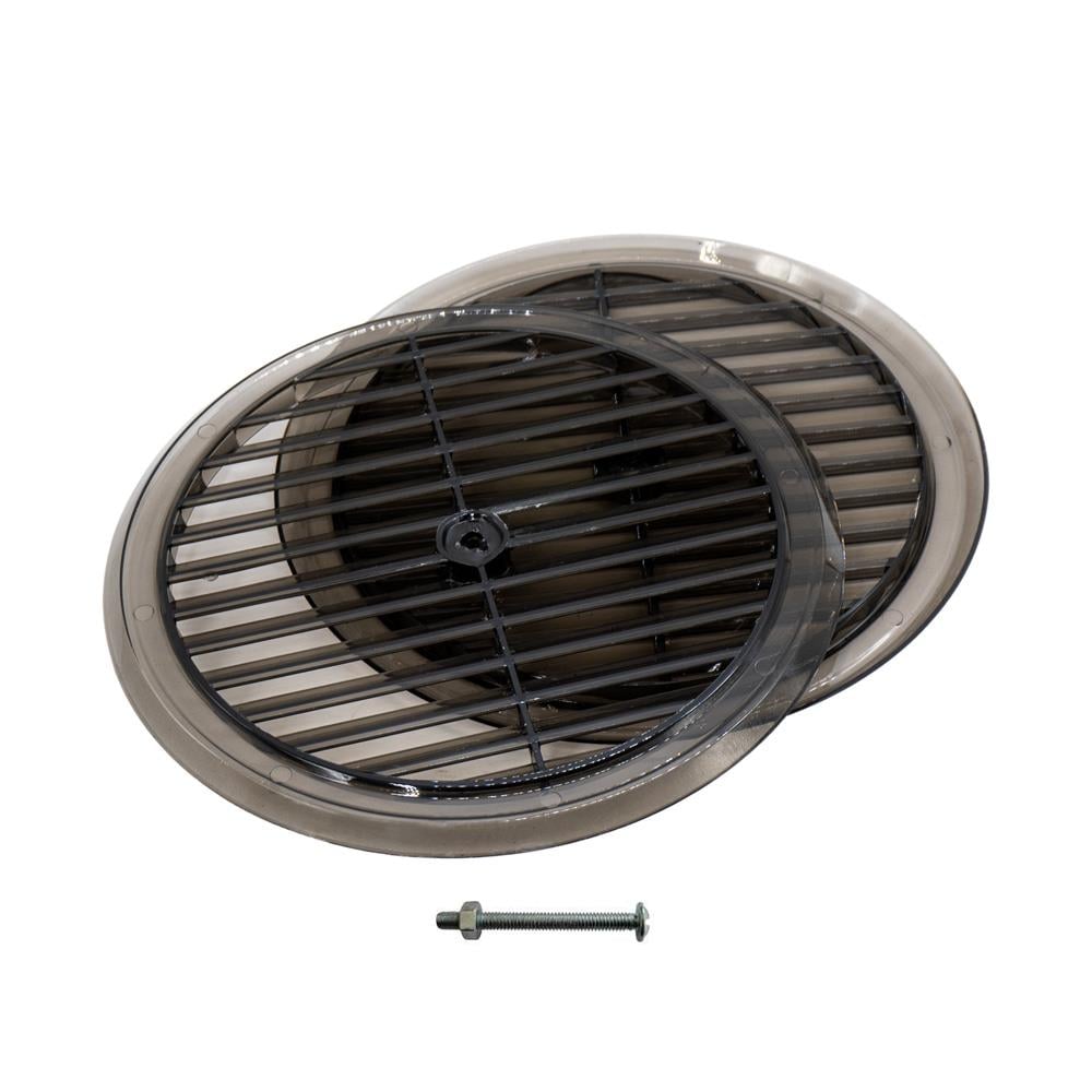 6488 Doğalgaz Cam Menfezi 180 mm - Füme