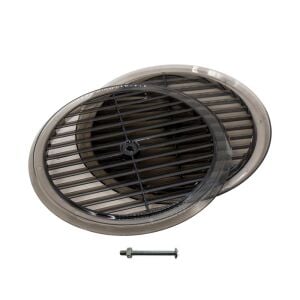 6488 Doğalgaz Cam Menfezi 180 mm - Füme