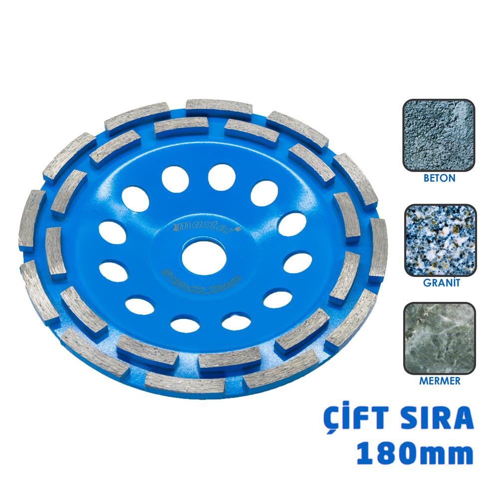 Master 504902 Çift Sıra Elmas Yüzey Temizleme 180 mm