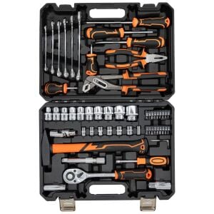 5591 İçi Dolu Tamir Bakım Alet Takım Çantası 58 Parça