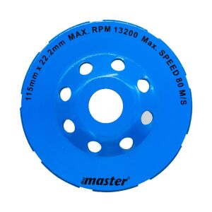 Master 504900 Çift Sıra Elmas Yüzey Temizleme 115 mm