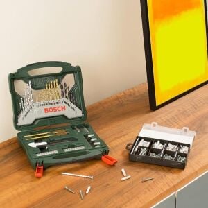 Bosch X-Line50 Ti Matkap Ucu Seti + 173 Parça Vida Dübel Seti
