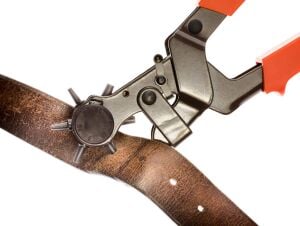 EL-SA Delik Zımba Deri Kemer Kayış Delme Pensesi