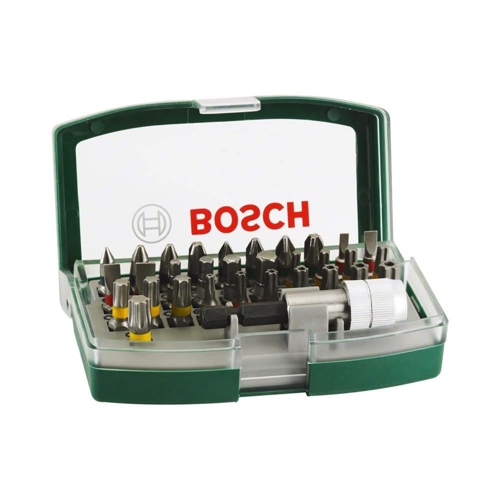 Bosch DIY-P Kemere Takılabilir Vidalama Bits Uç Seti 32 Parça