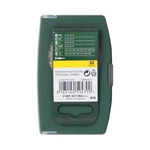 Bosch DIY-P Kemere Takılabilir Vidalama Bits Uç Seti 32 Parça
