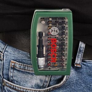 Bosch DIY-P Kemere Takılabilir Vidalama Bits Uç Seti 32 Parça
