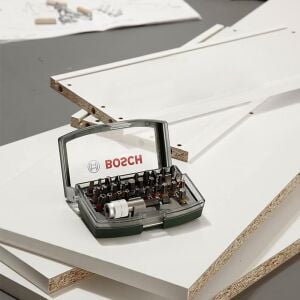 Bosch DIY-P Kemere Takılabilir Vidalama Bits Uç Seti 32 Parça