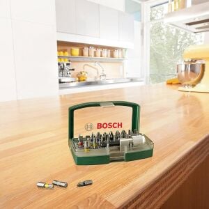 Bosch DIY-P Kemere Takılabilir Vidalama Bits Uç Seti 32 Parça