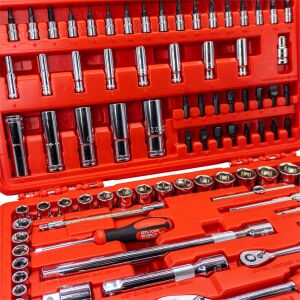 Ceta Form C20-96PH2 1/4''+1/2''  6 Köşe Lokma Anahtar Takımı 96 Parça