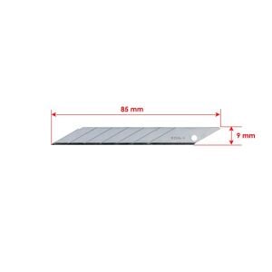 Ceta Form J46-R/30 Kretuar Tip 9 mm Maket Bıçağı Yedeği - 10’lu