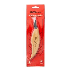 Rox Wood 0374 Gaga Tip Ahşap Yontma ve Oyma Bıçağı