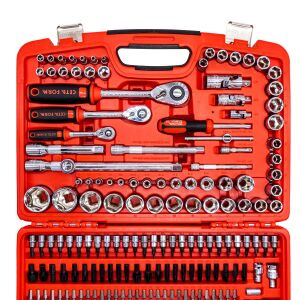 Ceta Form C20-180PH2 1/4''+3/8''+1/2''  6 Köşe Lokma Takımı 180 Parça