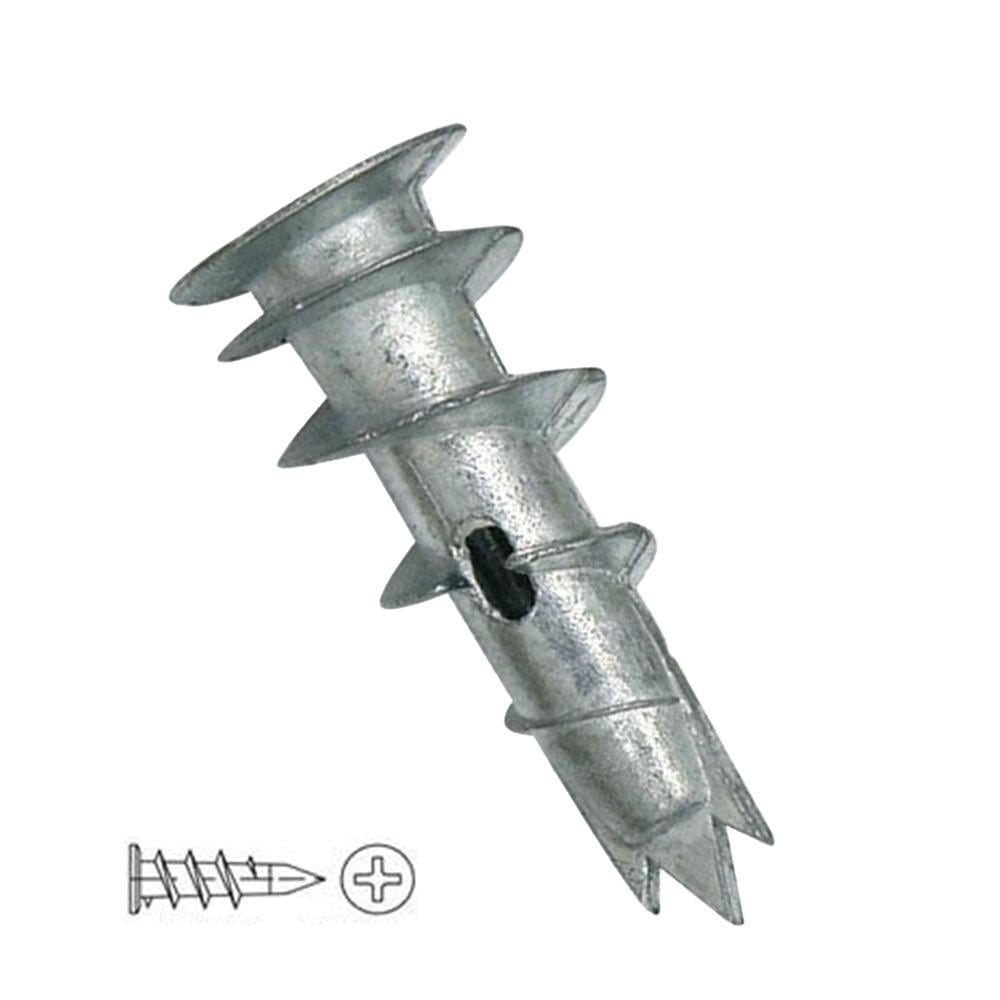 Metal Burgulu Alçıpan Dübeli (Turbolet) 30 mm