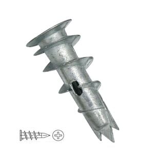 Metal Burgulu Alçıpan Dübeli (Turbolet) 30 mm