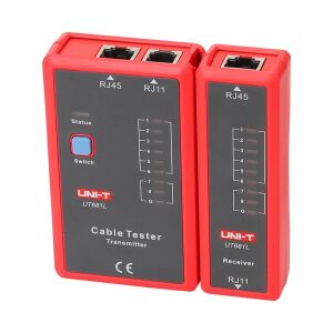 Uni-t UT681L Network Kablo Test Cihazı RJ45/RJ11