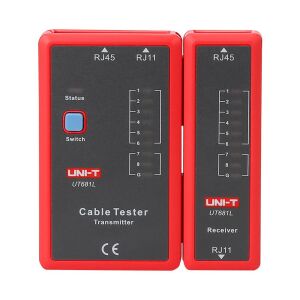 Uni-t UT681L Network Kablo Test Cihazı RJ45/RJ11