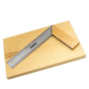 Narex 896401 Ahşap Saplı Paslanmaz Çelik L Gönye 250 mm