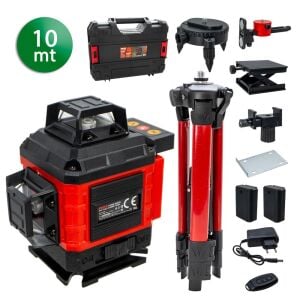 Pars PR7120 Yeşil Çizgi Lazer Şakül Hizalama 360° (10 Metre)