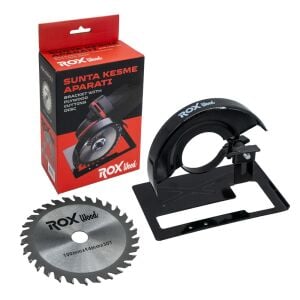 Rox Wood 0281 Avuç Taşlama Makinesi Sunta Kesme Aparatı 100 mm