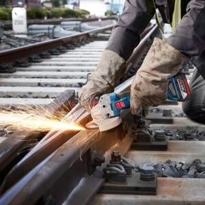 Bosch GWS 18V-11S Tek Akülü Avuç Taşlama 125 mm 18V 5Ah