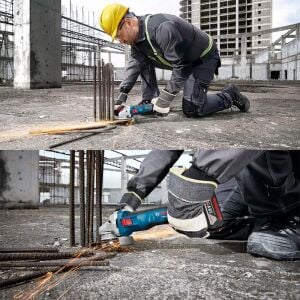 Bosch GWS 18V-11S Tek Akülü Avuç Taşlama 125 mm 18V 5Ah