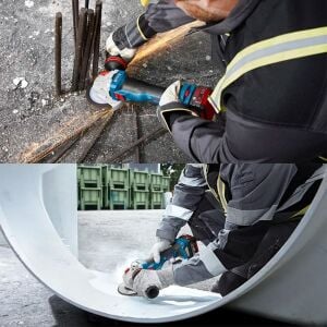 Bosch GWS 18V-11S Tek Akülü Avuç Taşlama 125 mm 18V 5Ah