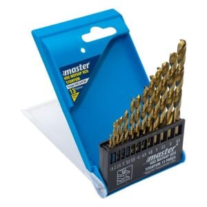 Master 530826 Titanyum HSS Matkap Ucu Seti 1.5-6.5mm (13 Parça)