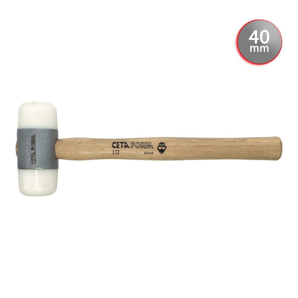 Ceta Form L12-40-2 Plastik Kafalı Çekiç 40 mm