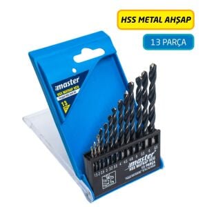 Master 530825 HSS Matkap Ucu Seti 1.5-6.5mm (13 Parça)