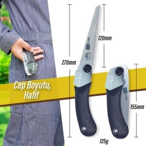 Suizan F003 Mini Katlanır Japon Testeresi 12 cm