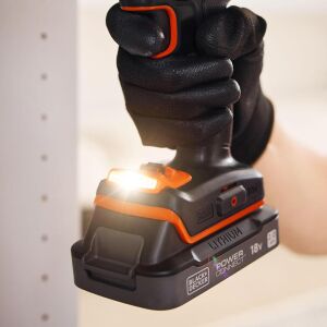 Black+Decker BCD382D2XK Çift Akülü Delme Vidalama 18V 2.0Ah
