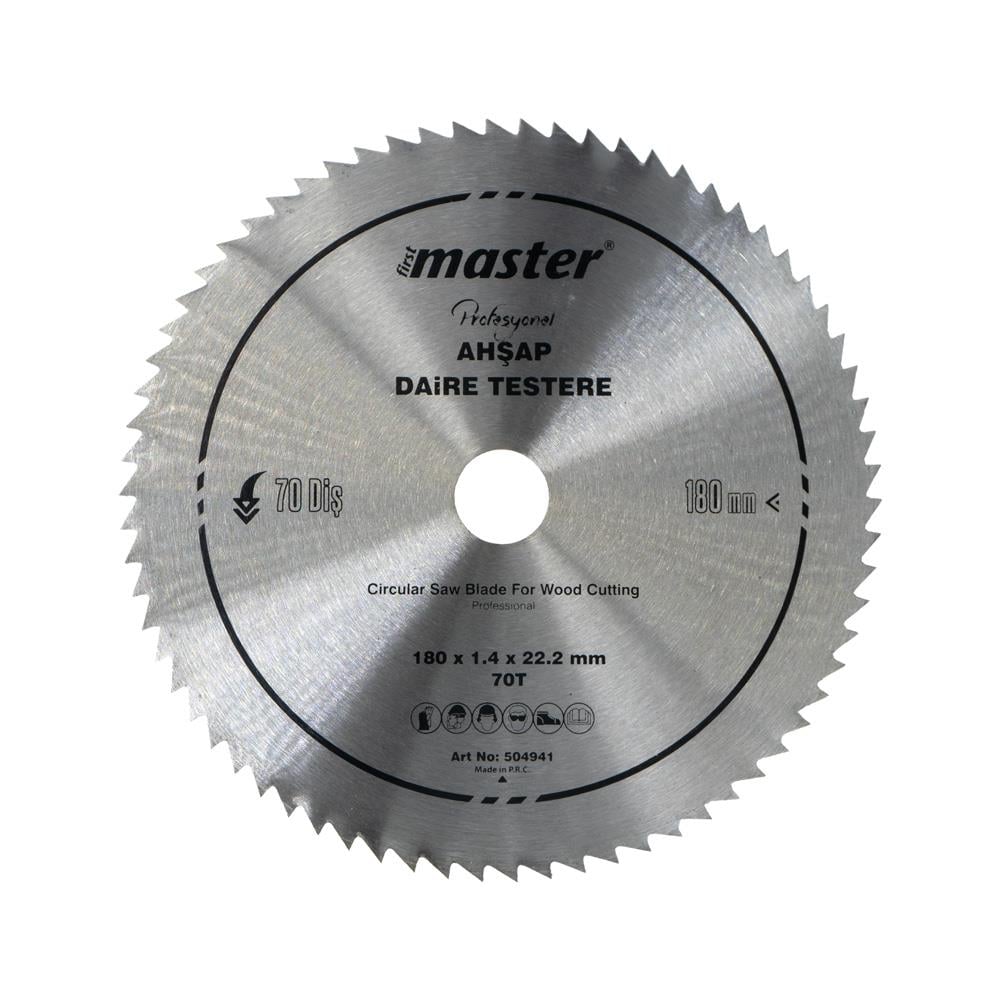 Master 530941 Ahşap Daire Testere Bıçağı 180 mm 70 Diş (Elmassız)