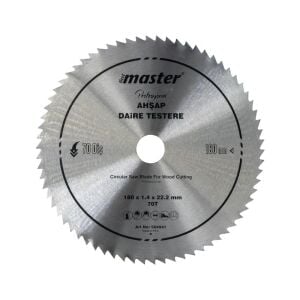 Master 530941 Ahşap Daire Testere Bıçağı 180 mm 70 Diş (Elmassız)