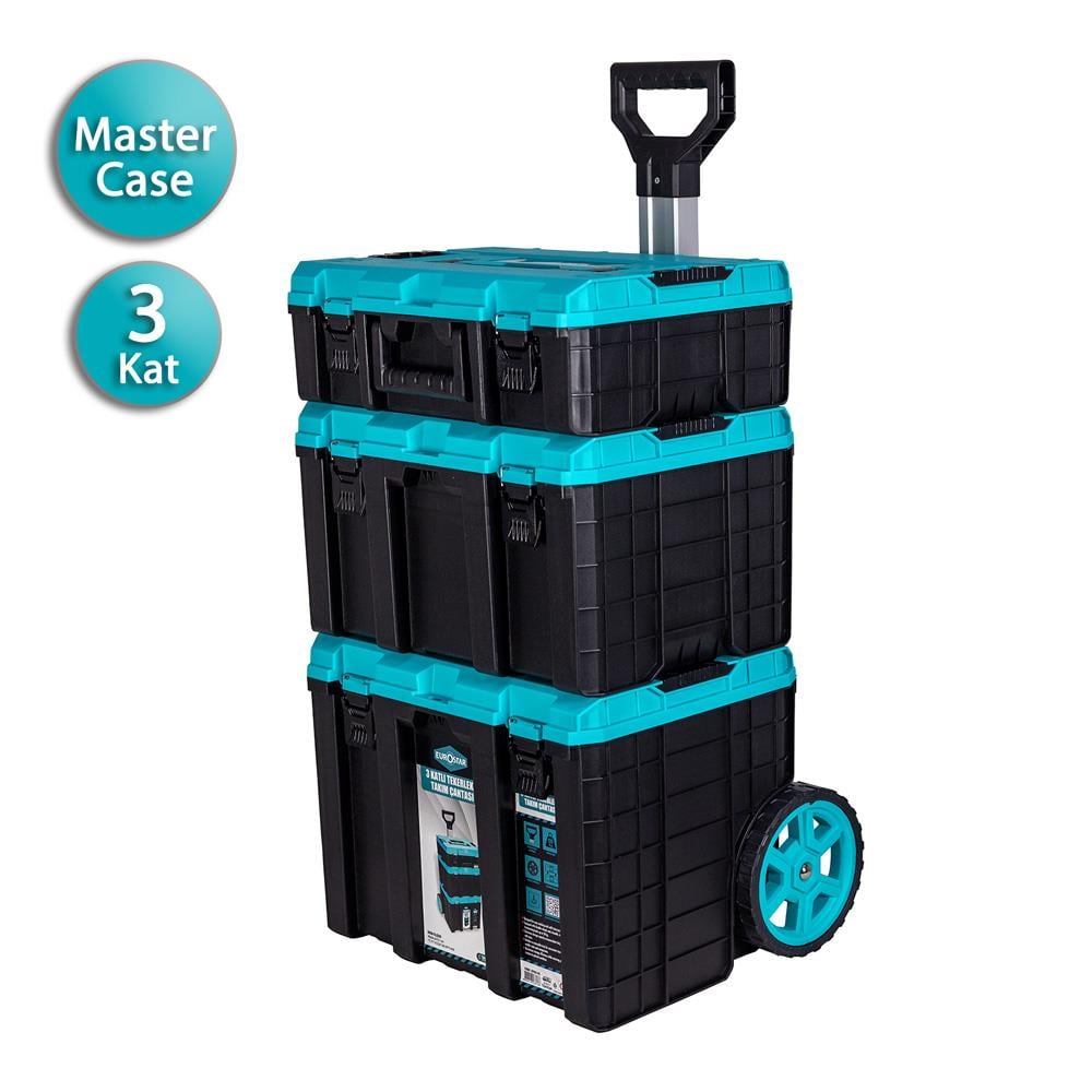 Eurostar KF6514X Master Case 3 Katlı Tekerlekli Takım Çantası (ASR-6030)