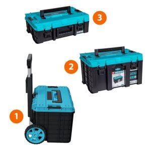 Eurostar KF6514X Master Case 3 Katlı Tekerlekli Takım Çantası (ASR-6030)