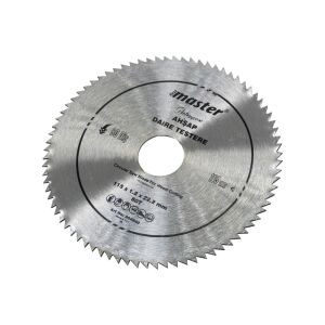 Master 530940 Ahşap Daire Testere Bıçağı 115 mm 80 Diş (Elmassız)